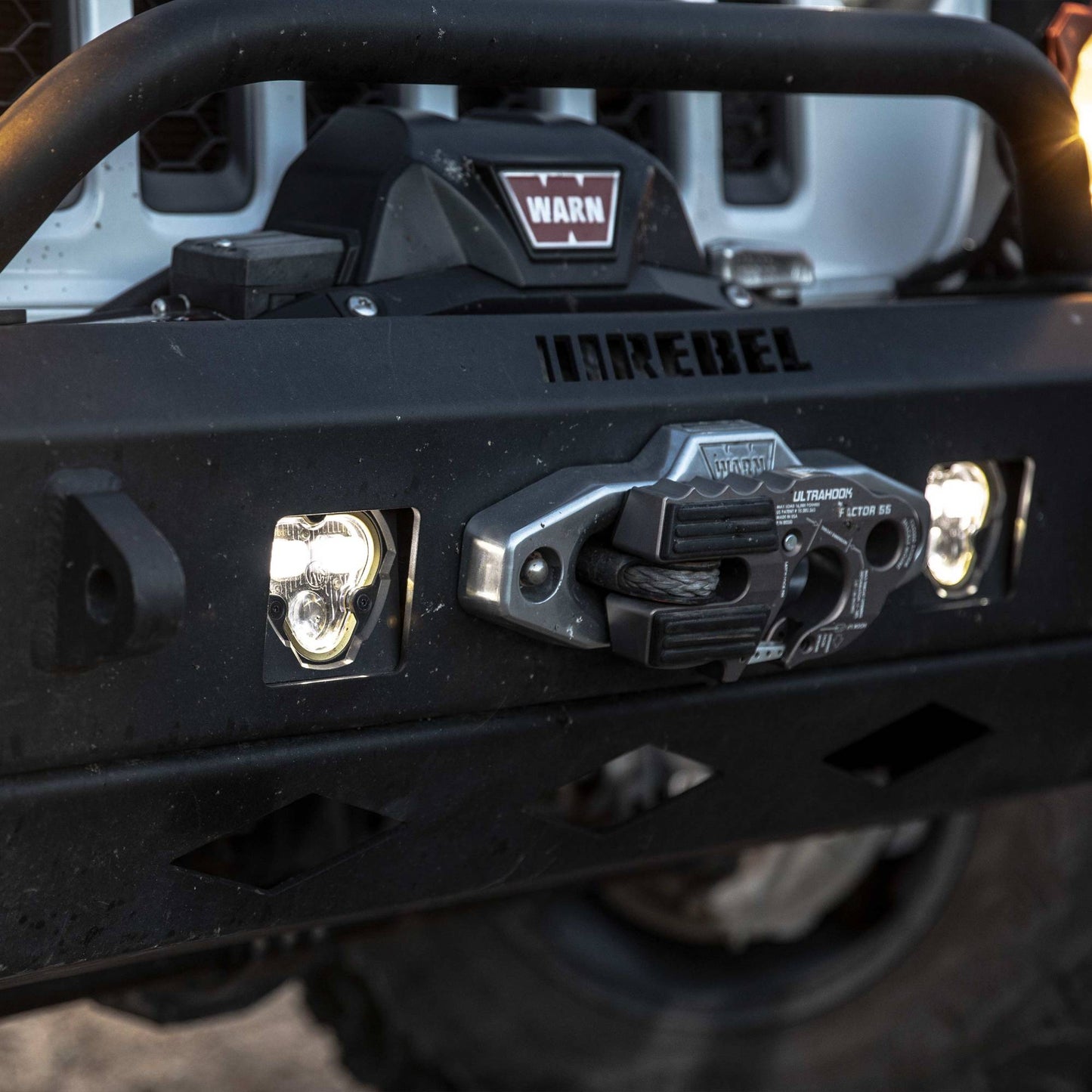 KC Flex Era 3 LED 3.5 Inch SAE Fog 2- Light Master Kit KC Hilites-13
