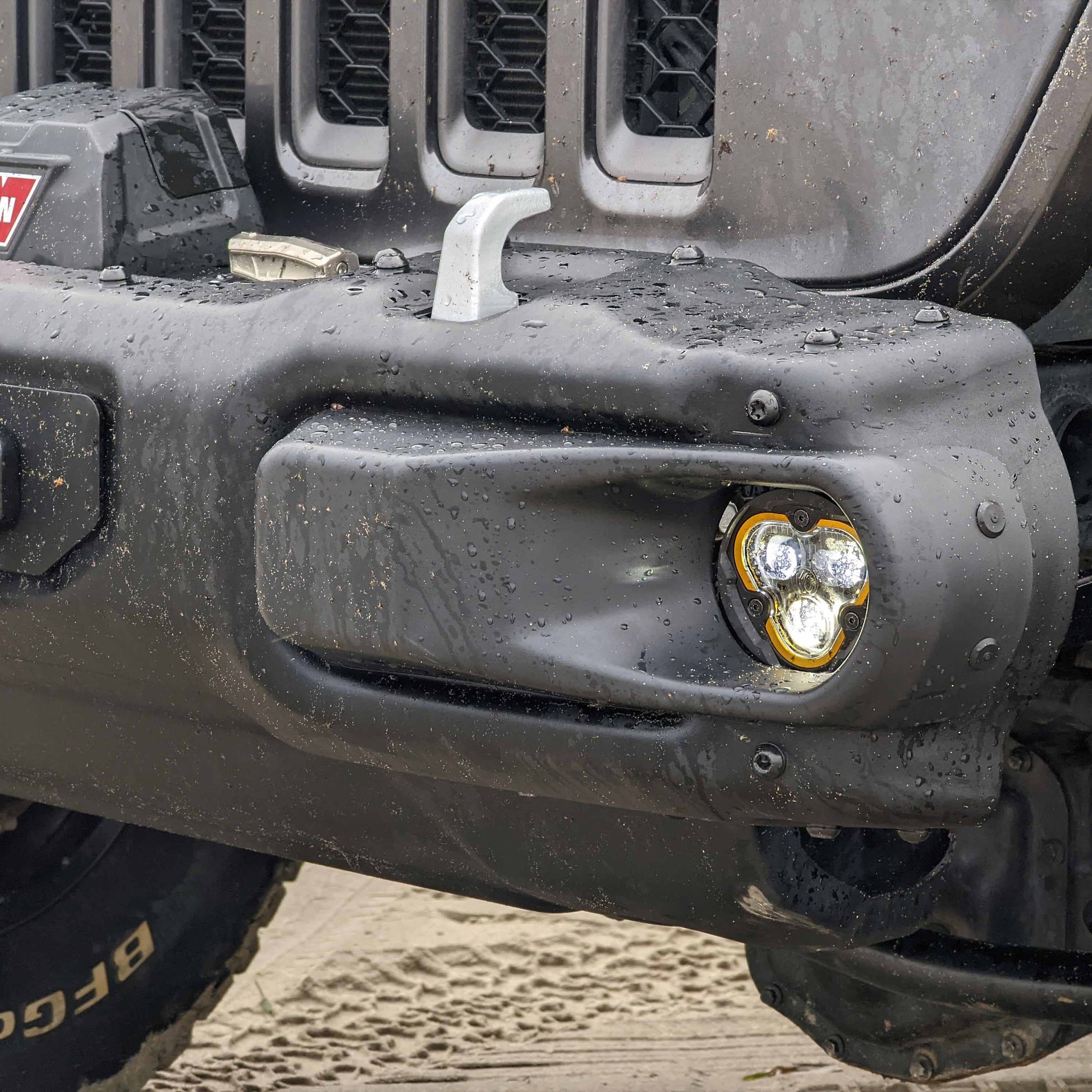 KC Flex Era 3 LED 3.5 Inch SAE Fog 2- Light Master Kit KC Hilites-21