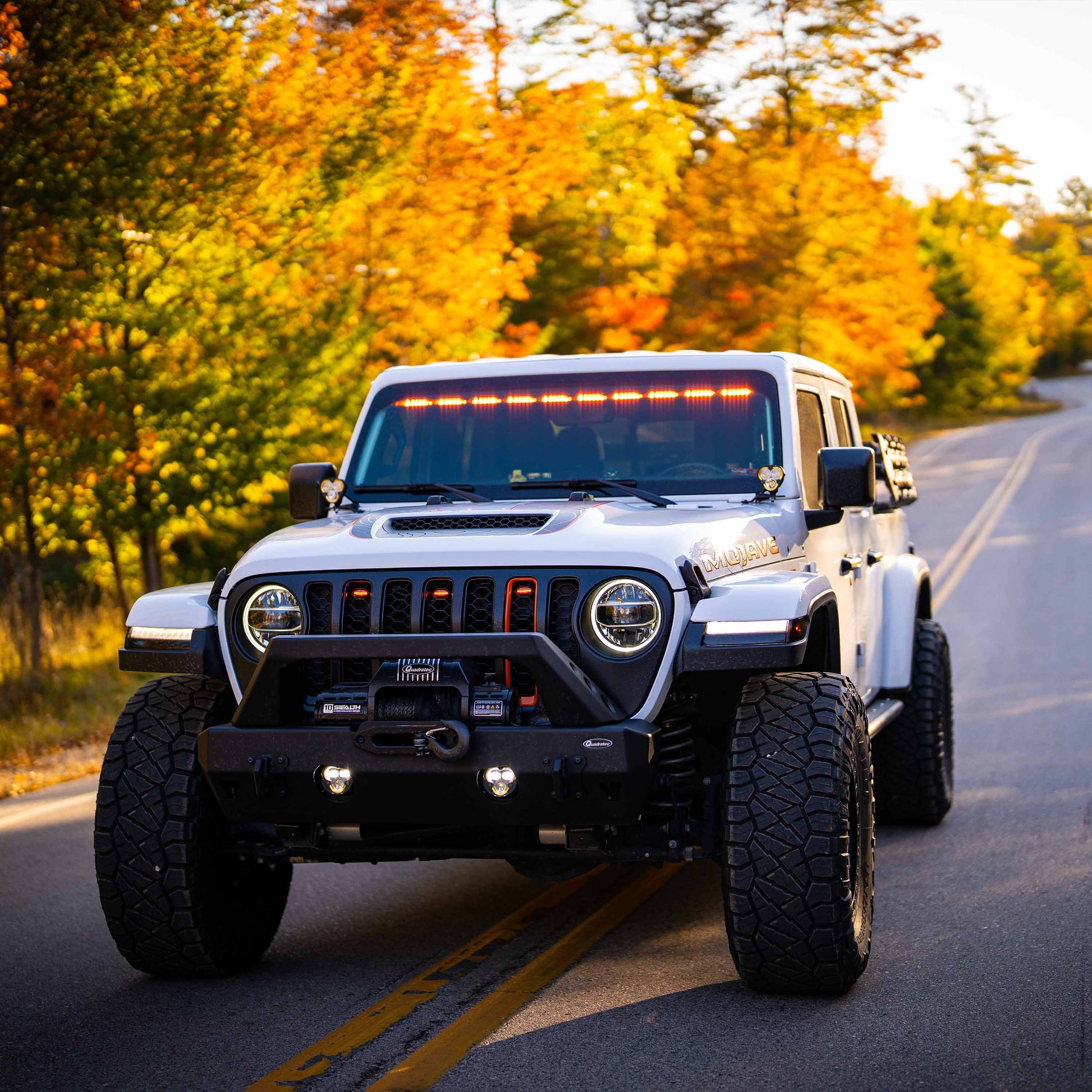 KC Flex Era 3 LED 3.5 Inch SAE Fog 2- Light Master Kit KC Hilites-37