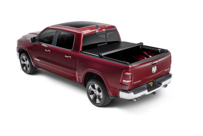 TruXport Tonneau Cover Black 2019-2026 (New Body Style) Ram 5 Foot 7 Inch Bed with or without Mulitfunction Tailgate Truxedo-1