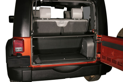 Standard Cargo Enclosure - 07-10 Wrangler JK Black Products Tuffy Security-3