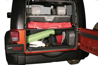 Standard Cargo Enclosure - 07-10 Wrangler JK Black Products Tuffy Security-5