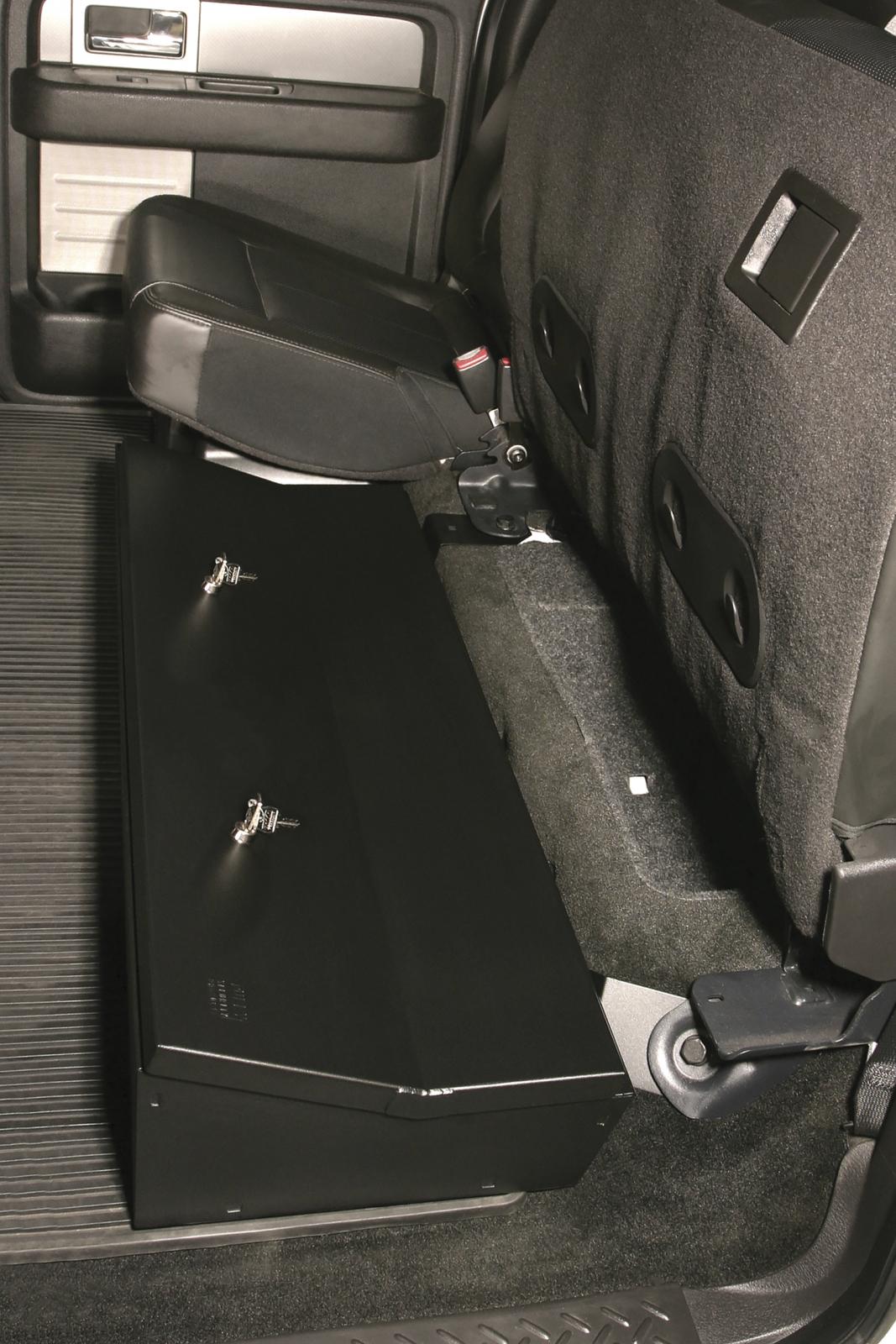 F-150 Crew Cab Under Rear Seat Lockbox Tuffy Security-2