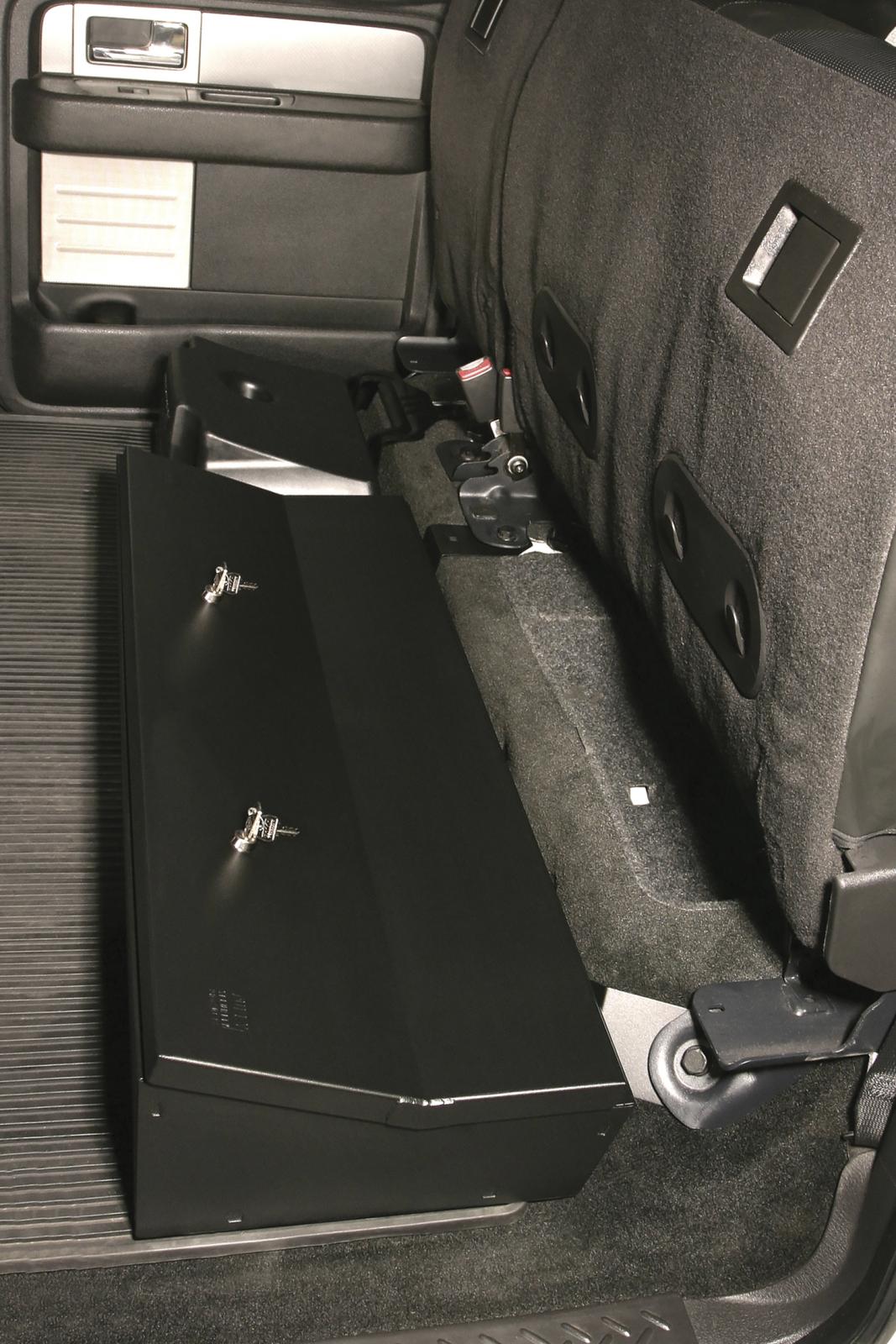 F-150 Crew Cab Under Rear Seat Lockbox Tuffy Security-3