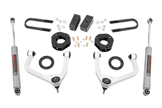 3.5 Inch Lift Kit Mono Leaf Rear GMC Sierra 1500 2WD/4WD (2025-2026) Rough Country