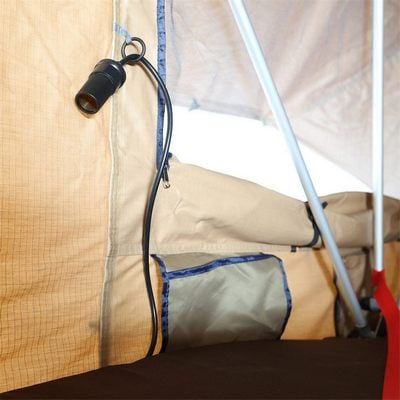 Overlander XL Roof Top Tent 122 Inch W x 76 Inch L x 51 Inch H Load Capacity 770 lbs Coyote Tan Smittybilt-4