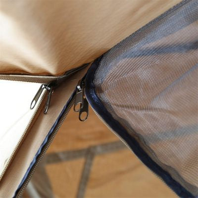 Overlander XL Roof Top Tent 122 Inch W x 76 Inch L x 51 Inch H Load Capacity 770 lbs Coyote Tan Smittybilt-5