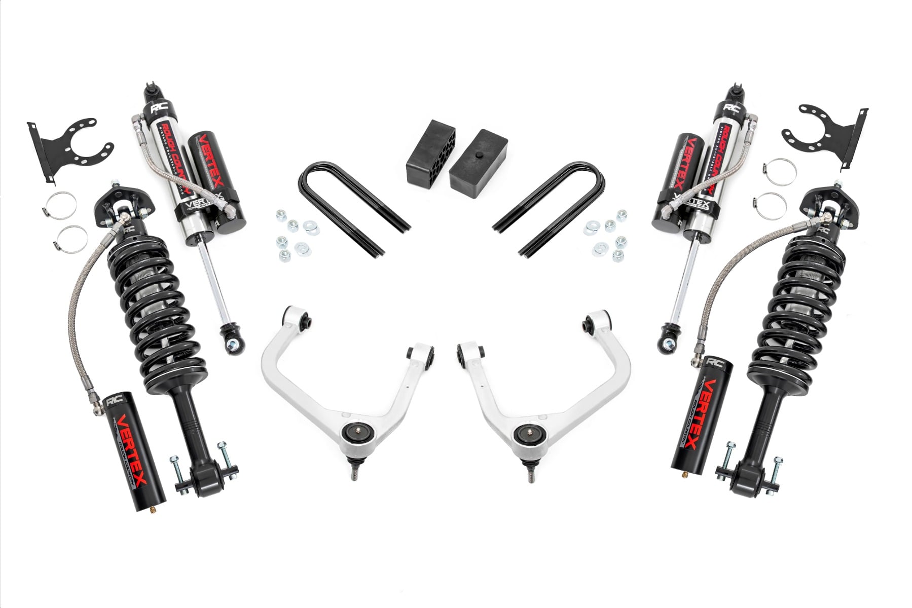 3.5 Inch Lift Kit Mono Leaf Rear Vertex GMC Sierra 1500 2WD/4WD (25-26) Rough Country