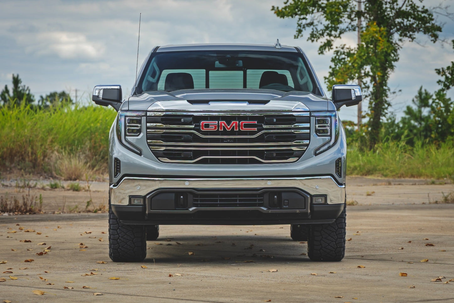 3.5 Inch Lift Kit Mono Leaf Rear Vertex GMC Sierra 1500 2WD/4WD (25-26) Rough Country-3
