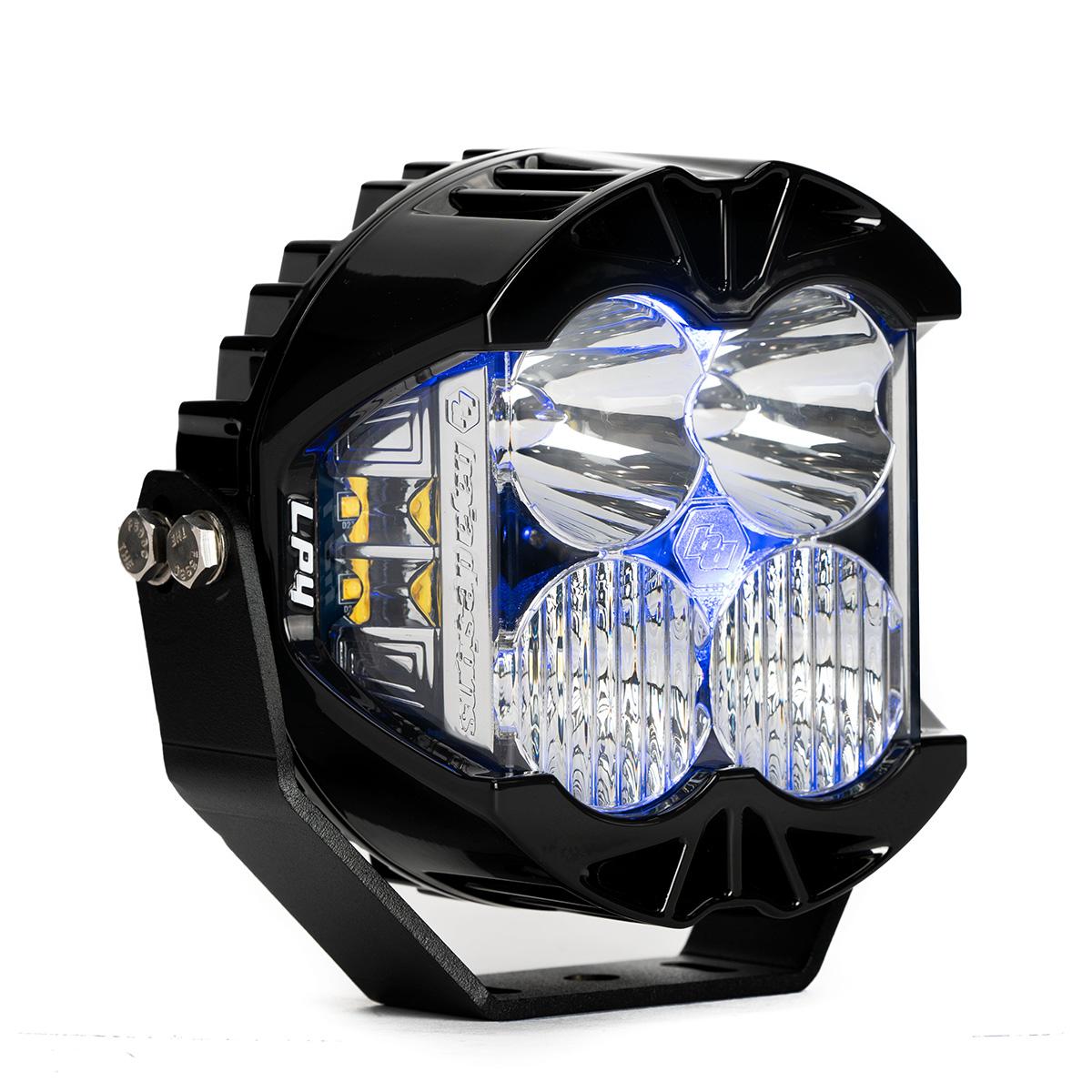 LP4 Pro LED Auxiliary Light Pod Light Pattern Driving/Combo Color Clear Backlight Baja Designs-1