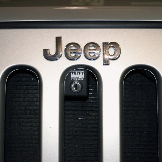 Hood Lock - 07-18 Wrangler JK Black Products Tuffy Security