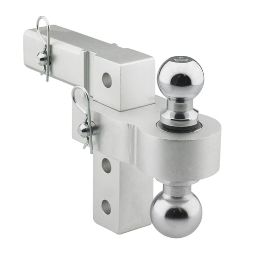 6 Inch Adjustable Aluminum Drop Hitch Smittybilt