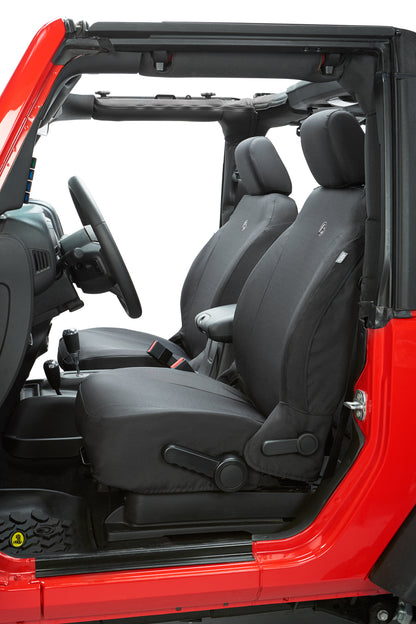 Jeep Seat Covers For Jeep 2007-2012 Wrangler JK 4 Door Front Premium Vinyl Fabric Bestop