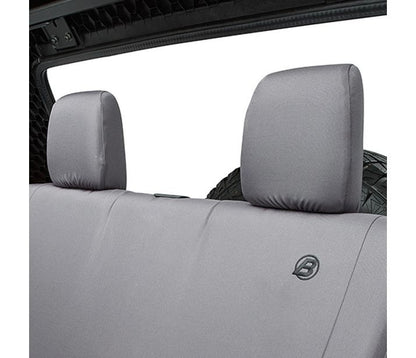 Jeep Seat Covers For Jeep 2008-2012 Wrangler JK 4 Door Rear Premium Vinyl Fabric Bestop-3