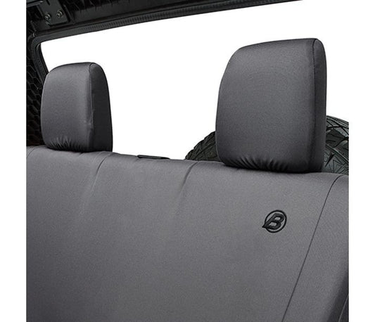 Bestop Jeep Seat Covers For Jeep 2008-2012 Wrangler JK 4 Door Rear Premium Vinyl Fabric Bestop
