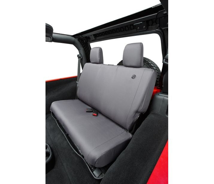 Bestop Jeep Seat Covers For Jeep 2007-2018 Wrangler JK 2 Door Rear Premium Vinyl Fabric Bestop