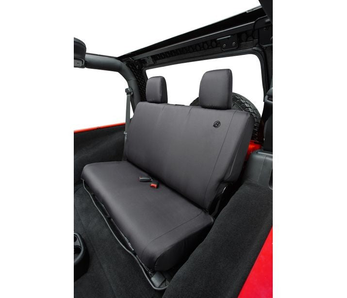 Bestop Jeep Seat Covers For Jeep 2007-2018 Wrangler JK 2 Door Rear Premium Vinyl Fabric Bestop