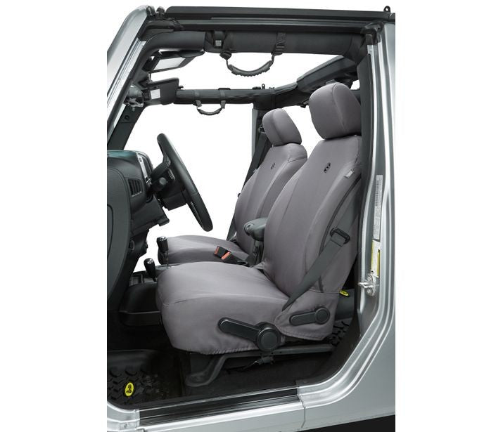 Jeep Seat Covers For Jeep 2013-2018 Wrangler JK 4 Door Front Premium Vinyl Fabric Bestop-3