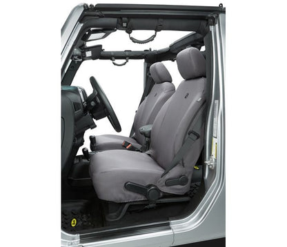 Jeep Seat Covers For Jeep 2013-2018 Wrangler JK 4 Door Front Premium Vinyl Fabric Bestop-3
