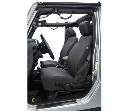 Jeep Seat Covers For Jeep 2013-2018 Wrangler JK 4 Door Front Premium Vinyl Fabric Bestop