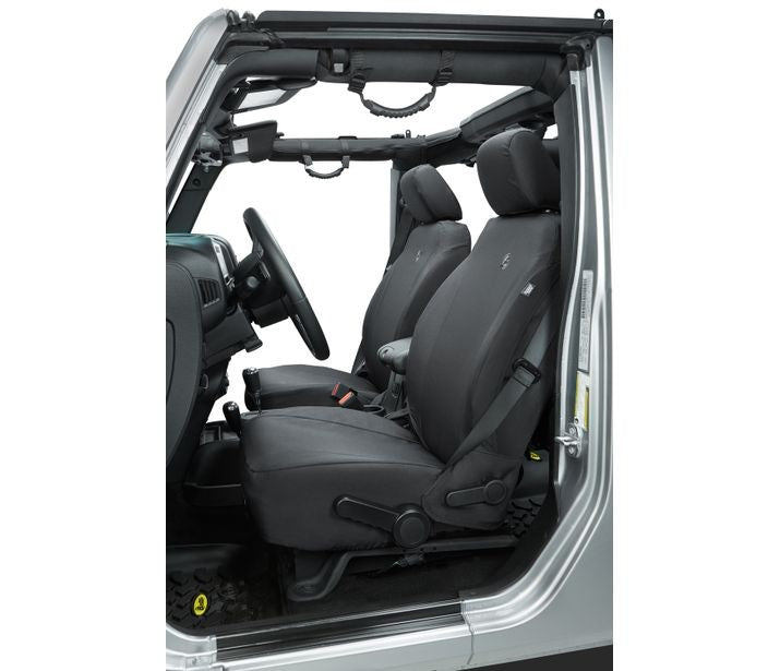 Jeep Seat Covers For Jeep 2013-2018 Wrangler JK 4 Door Front Premium Vinyl Fabric Bestop