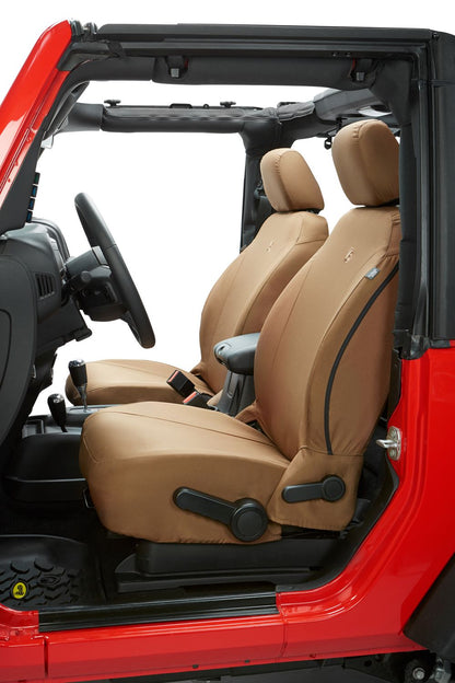 Jeep Seat Covers For Jeep 2020-2023 Gladiator 4 Door Front Premium Vinyl Fabric Bestop-4