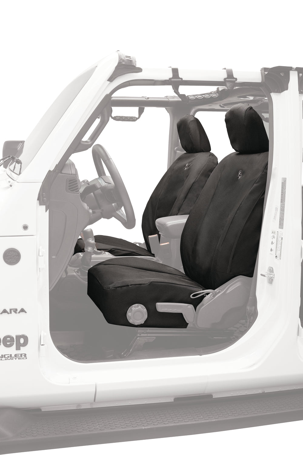 Jeep Seat Covers For Jeep 2020-2023 Gladiator 4 Door Front Premium Vinyl Fabric Bestop-1