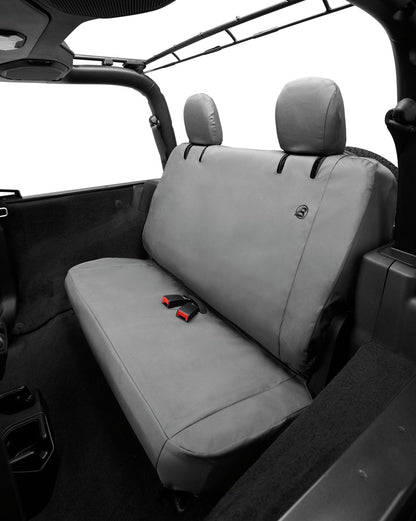 Jeep Seat Covers For Jeep 2018-2023 Wrangler JL 2 Door Rear Premium Vinyl Fabric Bestop-1