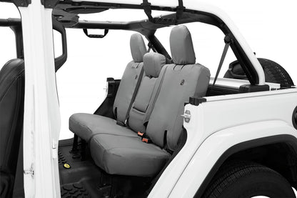 Jeep Seat Covers For Jeep 2018-2023 Wrangler JL 4 Door Rear without Fold Down Arm Rest Premium Vinyl Fabric Bestop-1