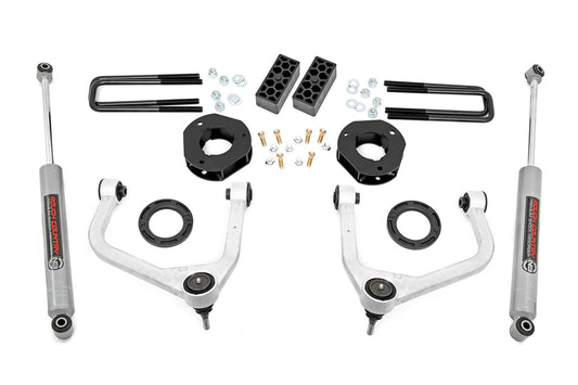 3.5 Inch Lift Kit Chevy Silverado 1500 2WD/4WD (2019-2024) Rough Country