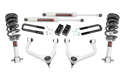 3.5 Inch Lift Kit M1 Struts/M1 Chevy Silverado 1500 2WD/4WD (2019-2024) Rough Country