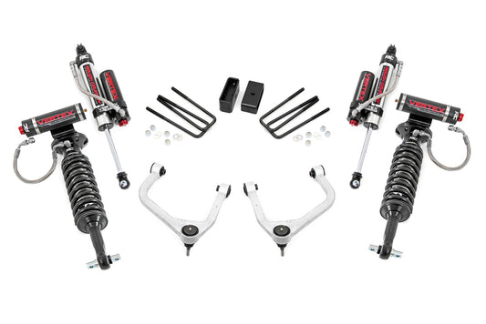 Rough Country 3.5 Inch Vertex Suspension Lift Kit w/ Forged Upper Control Arms For 19-21 Chevy 1500 PU 4WD/2WD Rough Country