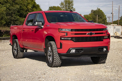 3.5 Inch Lift Kit Vertex Red Chevy Silverado 1500 2WD/4WD (2019-2024) Rough Country-4