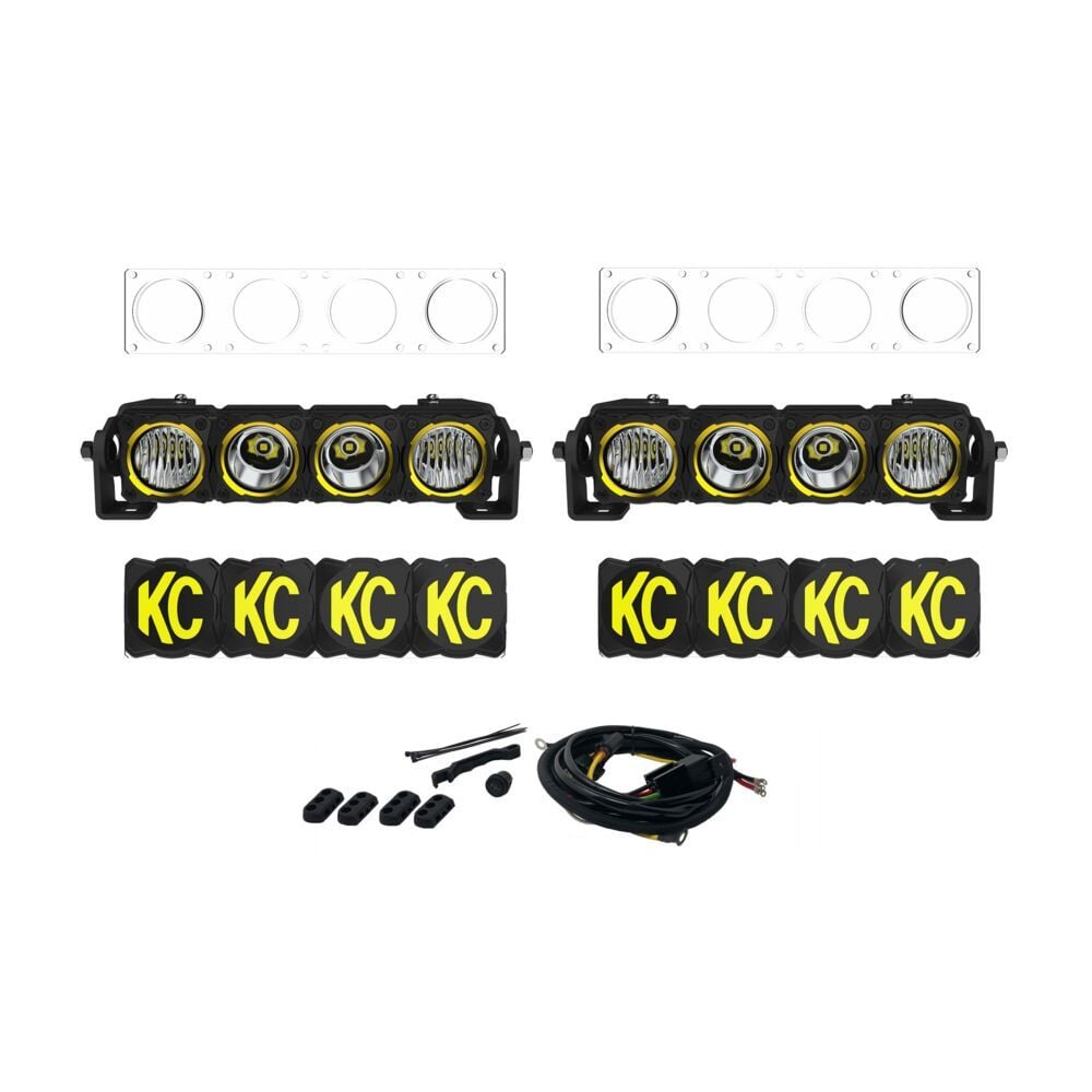Light Bar Master Kit for Bumper/Grilles 0296 KC Hilites