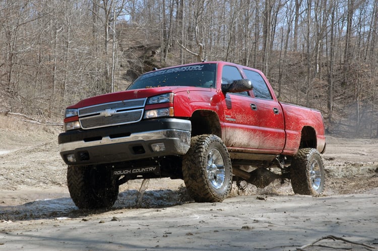 6 Inch Lift Kit M1 Silverado/Sierra 2500HD 4WD (2001-2010) Rough Country-1