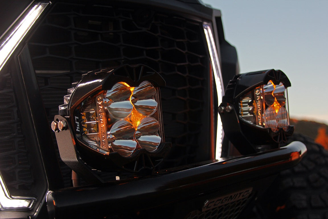 LP4 Pro LED Driving/Combo Amber Lens Pair Baja Designs-1