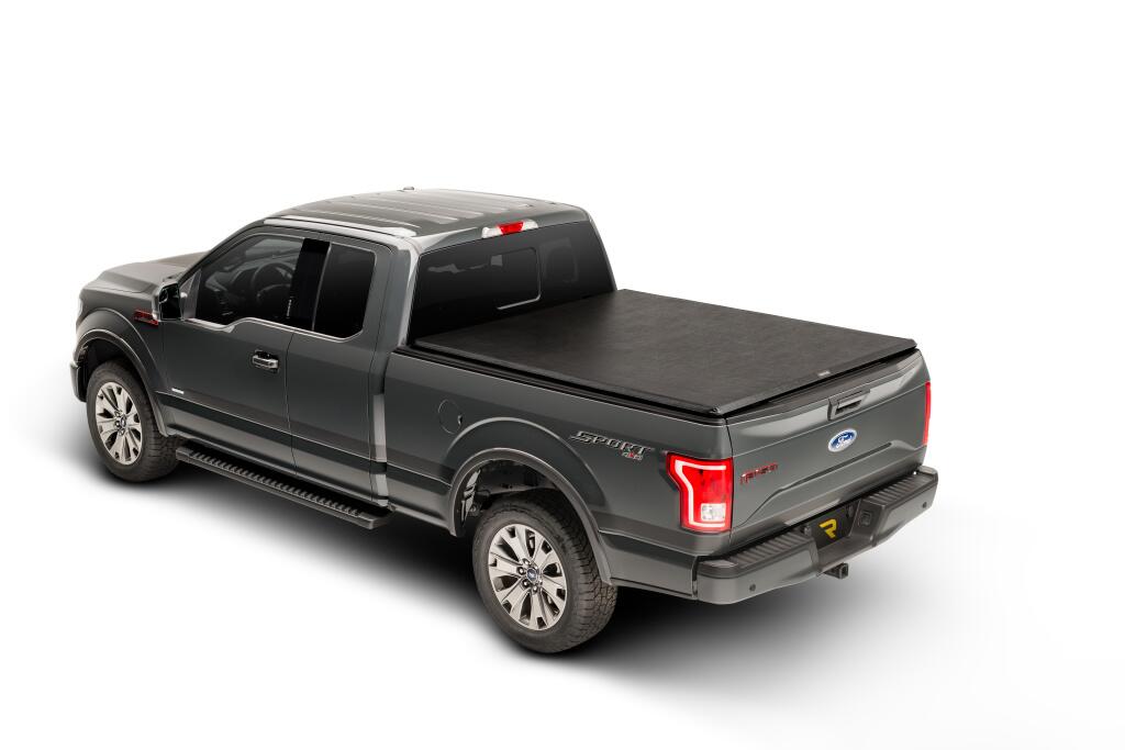 TruXport Tonneau Cover Black 2009-2014 Ford F-150 6 Foot 6 Inch Bed without Cargo Management System Truxedo-8