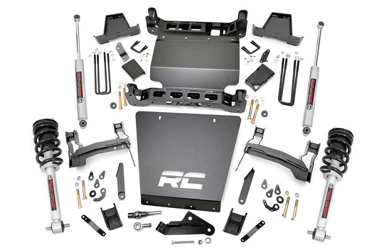 Rough Country 7 Inch Suspension Lift Kit Lifted Struts 14-18 Silverado/Sierra 1500 4WD Rough Country
