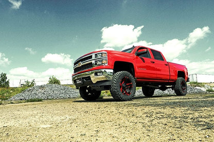 7 Inch Lift Kit Bracket M1 Struts/M1 Silverado/Sierra 1500 (14-16) Rough Country-3