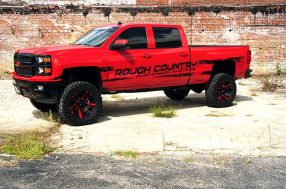 7 Inch Lift Kit Bracket M1 Struts/M1 Silverado/Sierra 1500 (14-16) Rough Country-5