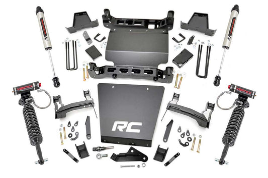 Rough Country 7 Inch Lift Kit Bracket Vertex/V2 Shks 14-16 Chevy/GMC 1500 Rough Country
