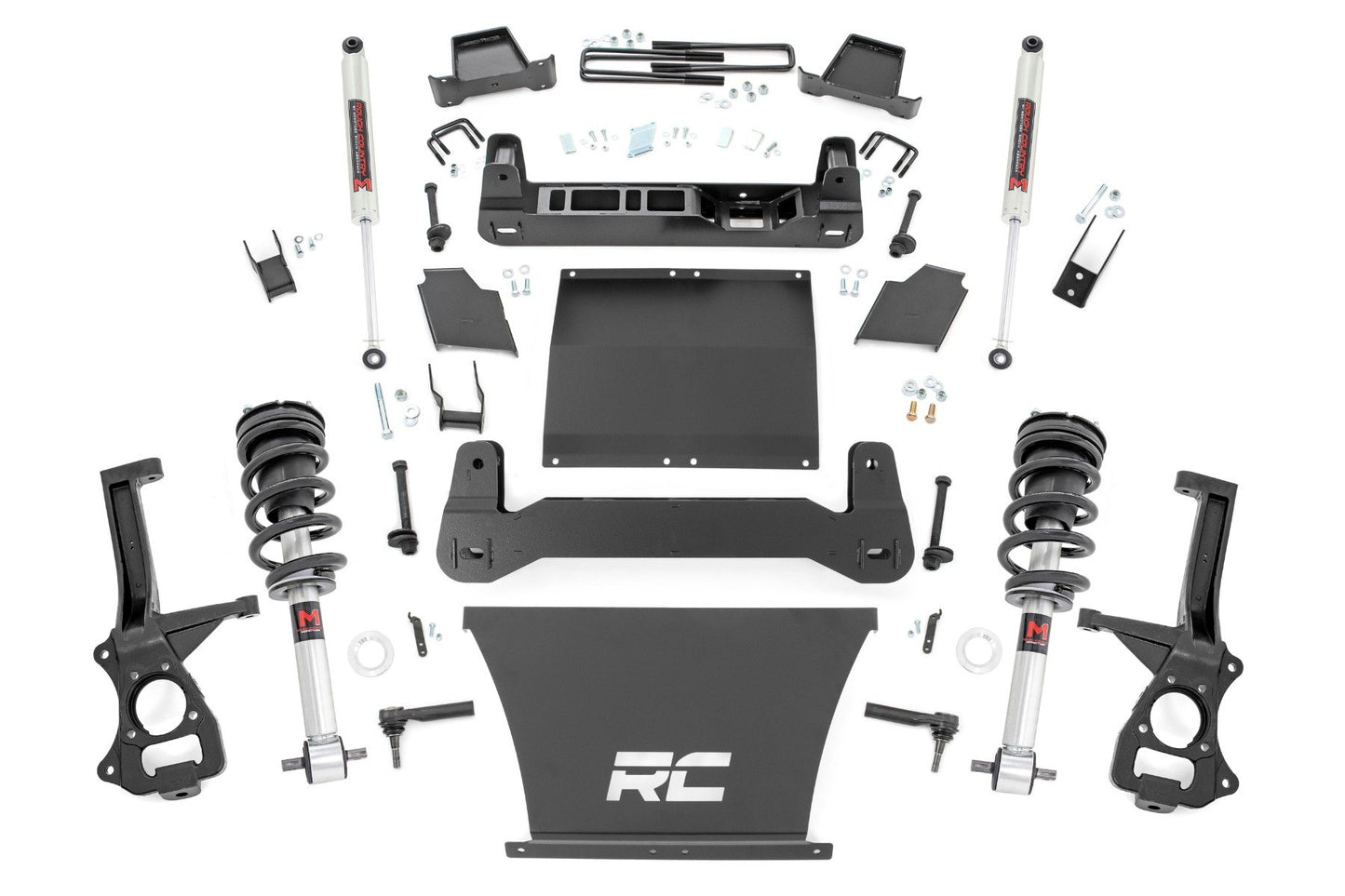 6 Inch Lift Kit | M1 Struts/M1 | Chevy Silverado 1500 4WD (2019-2024 & Classic) Rough Country