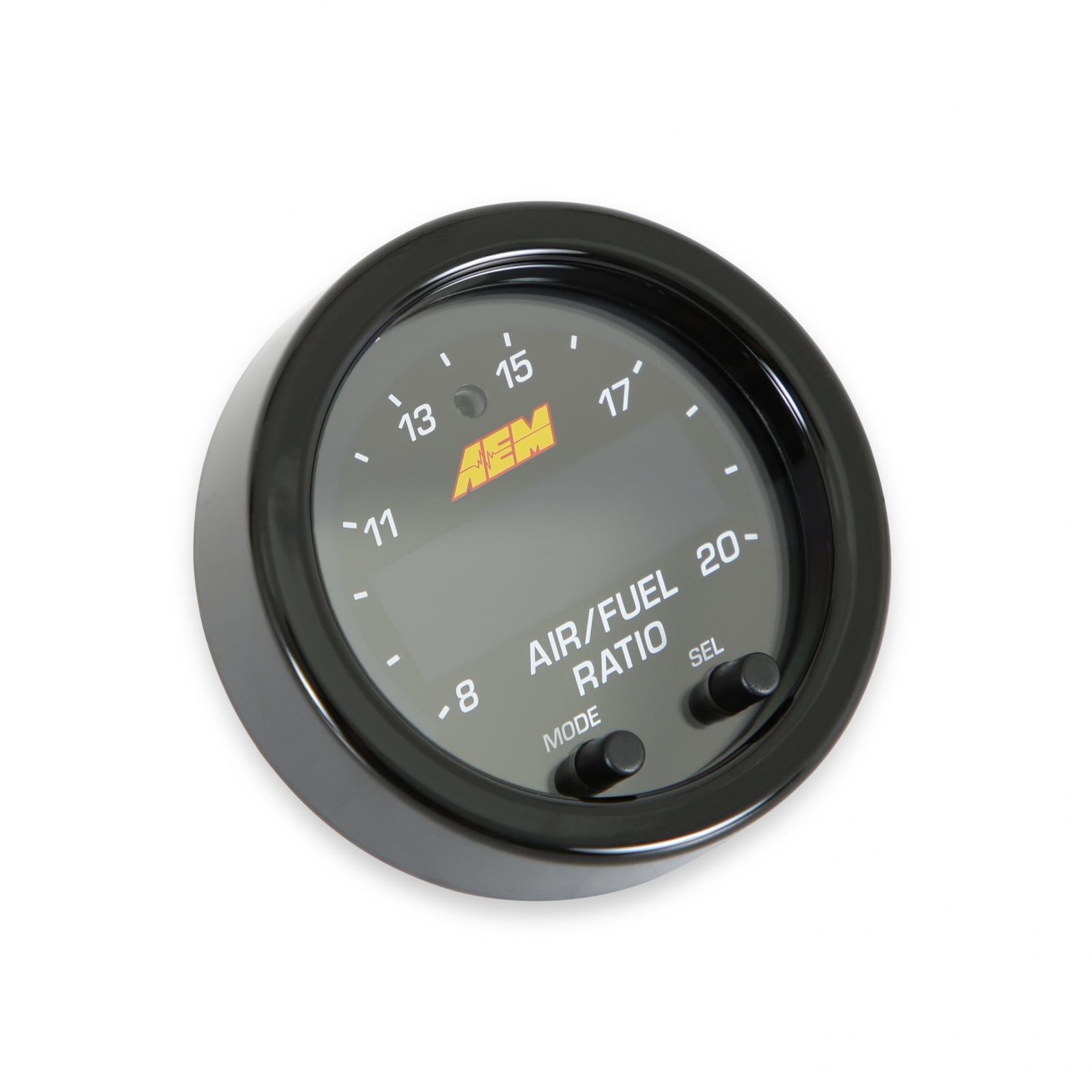 X-Series Wideband UEGO AFR Gauge Kit X-Digital Technology 8.501 to 181 AFR Scale AEM Electronics-2