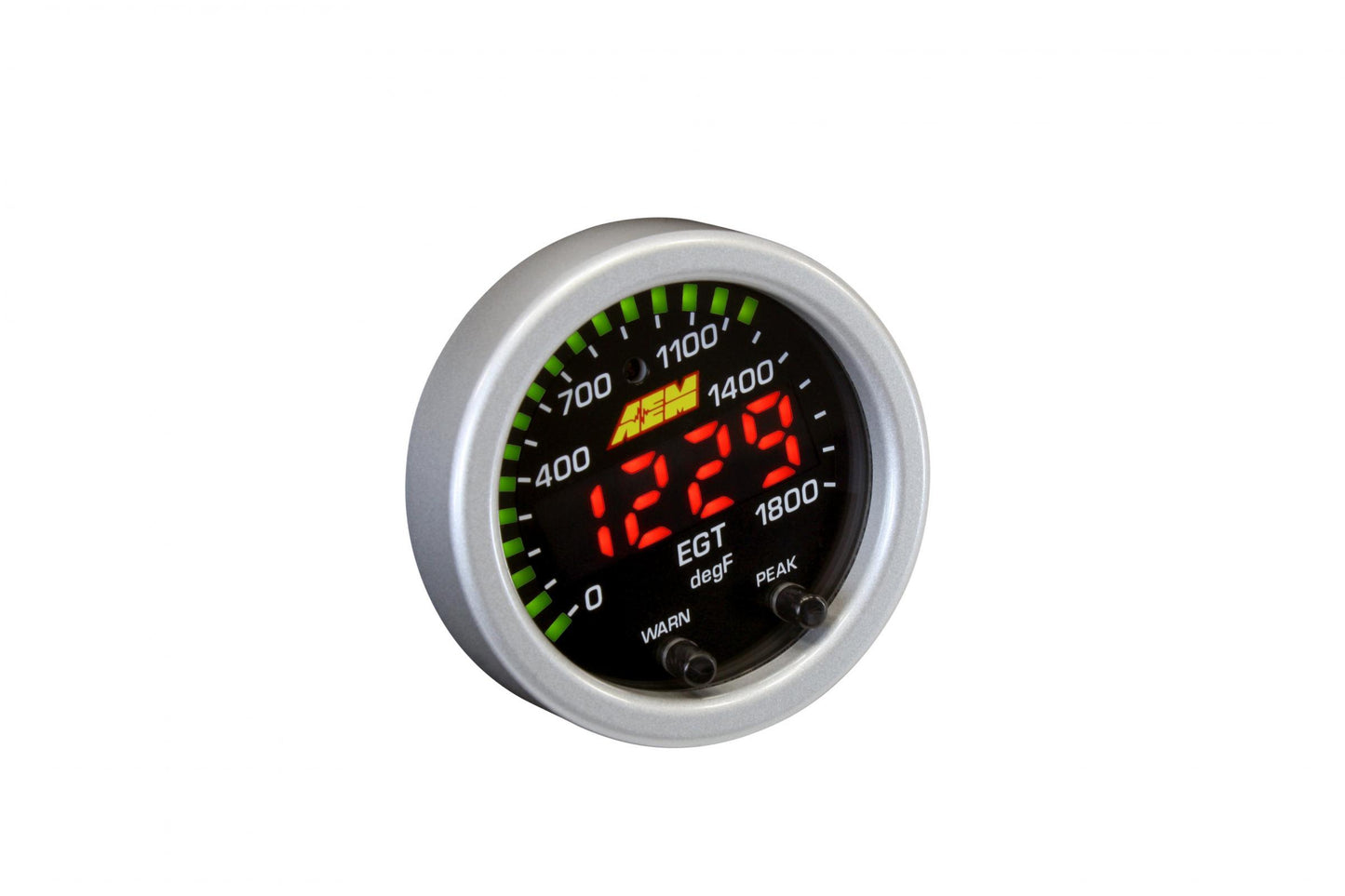 X-Series EGT Gauge Kit 0-1800F/0-1000C Black Bezel and Black Faceplate AEM Electronics-4
