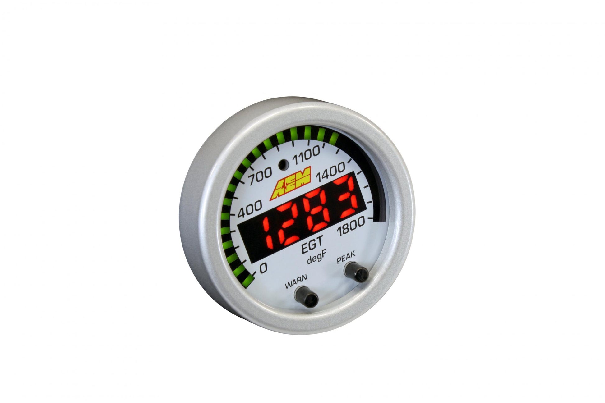 X-Series EGT Gauge Kit 0-1800F/0-1000C Black Bezel and Black Faceplate AEM Electronics-6