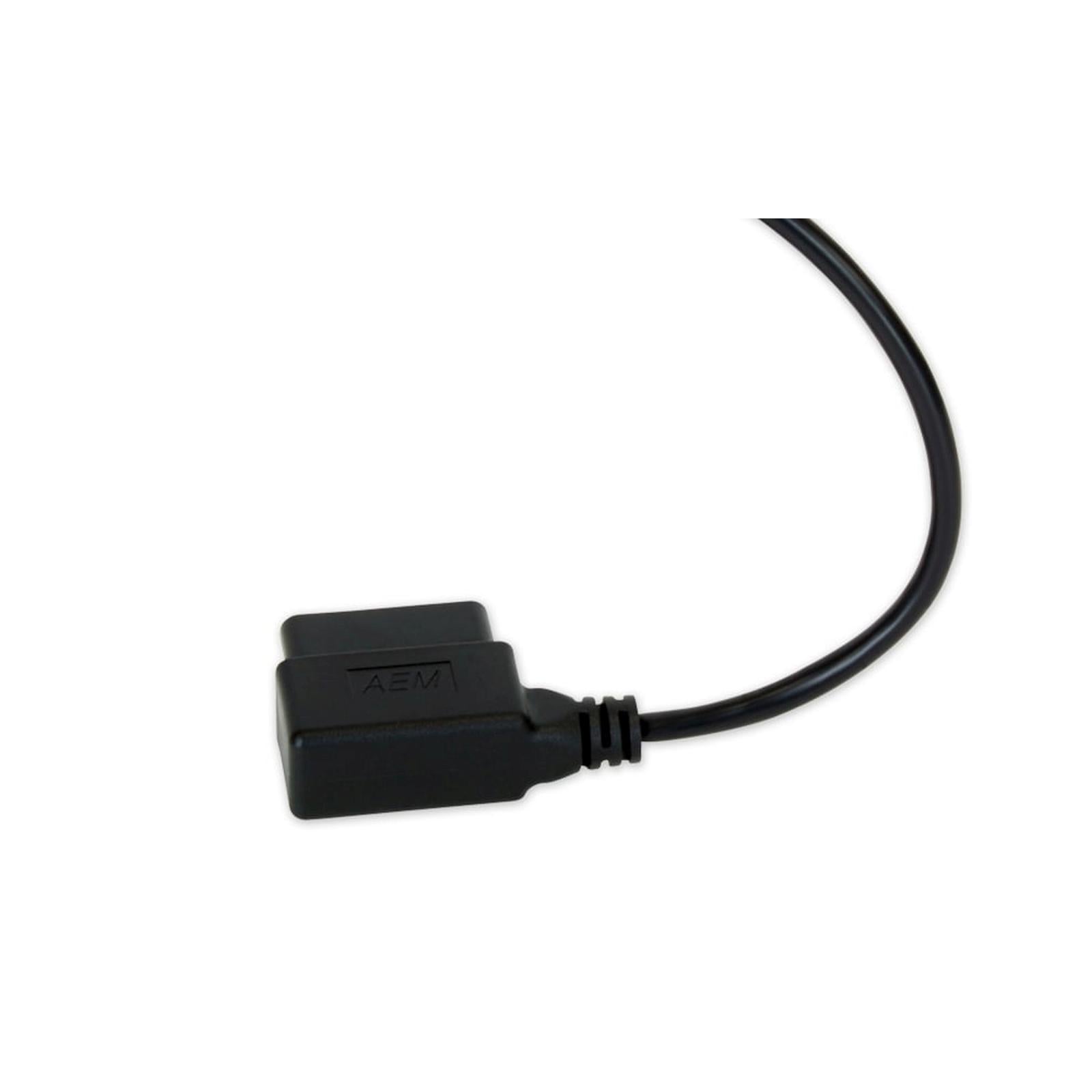 X-Series OBDII Gauge Kit Black Bezel and Black Faceplate AEM Electronics-2