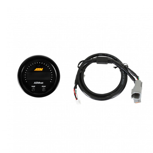 X-Series AEMnet Can Bus Gauge Kit Black Bezel and Black Faceplate AEM Electronics