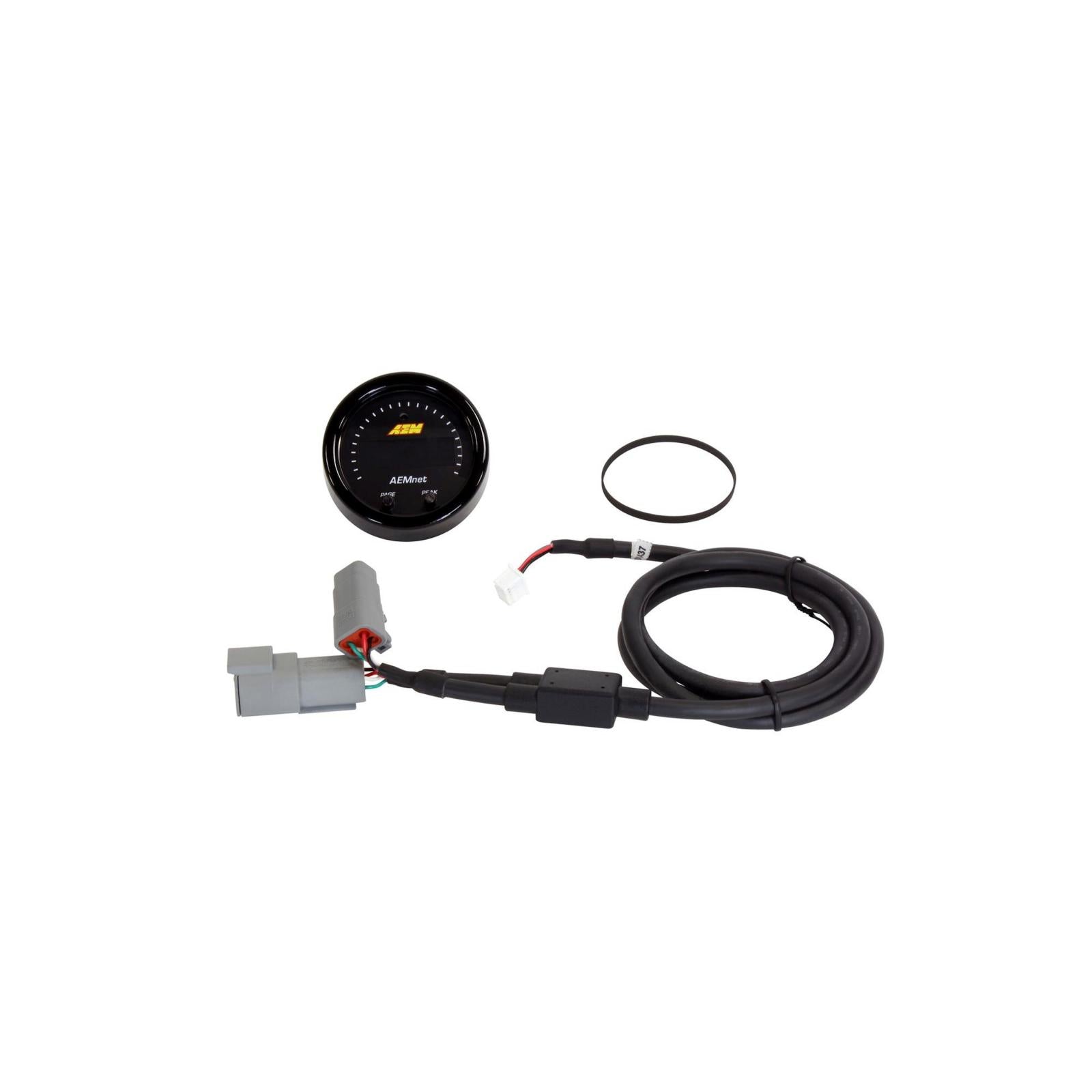 X-Series AEMnet Can Bus Gauge Kit Black Bezel and Black Faceplate AEM Electronics-5