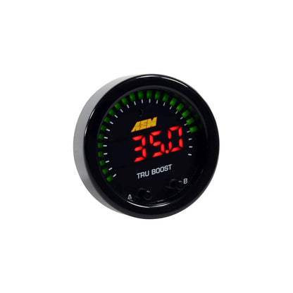 X-Series Tru-BoostX Gauge Controller Kit 80 PSIg Internal MAP Sensor AEM Electronics-1