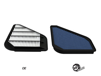 Magnum Flow OE Replacement Air Filter w/ Pro 5R Media Chevrolet Traverse 09-17 V6-3.6L aFe Power-2